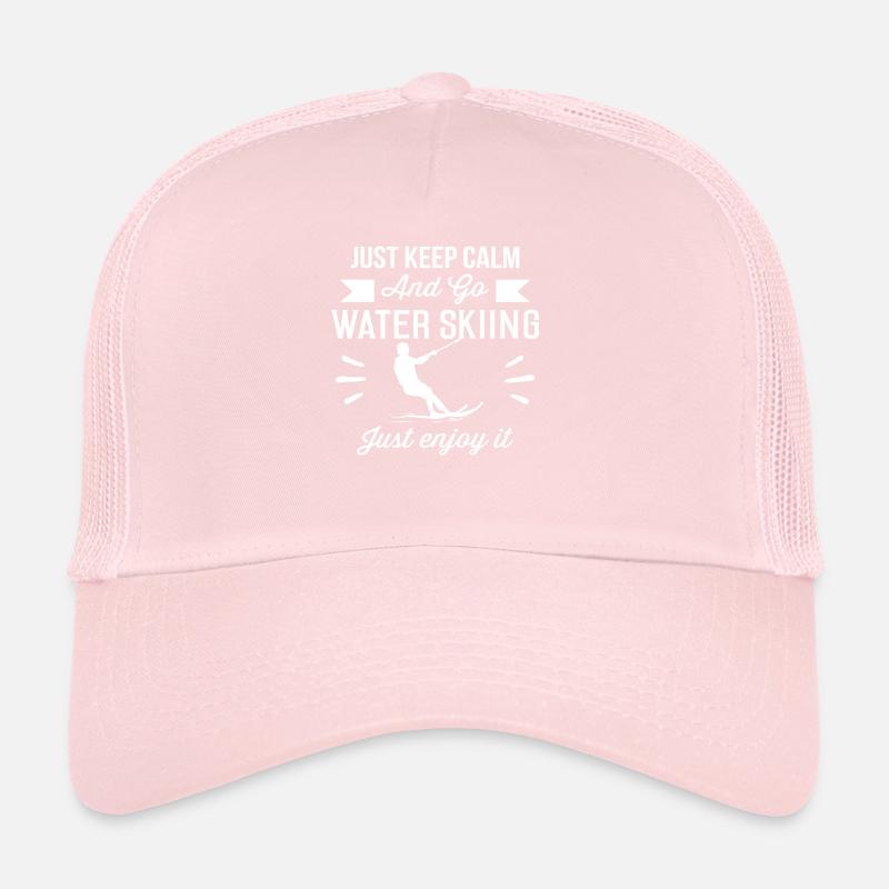 Quiet waterskiing hobby Trucker Cap