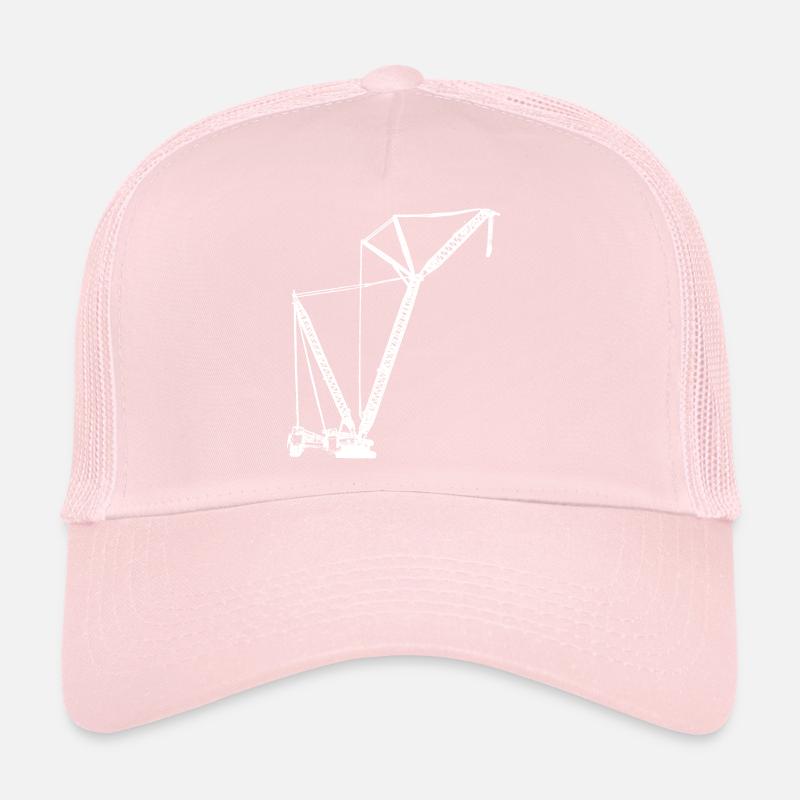 Grue sur chenilles Caterpillar Casquette trucker 