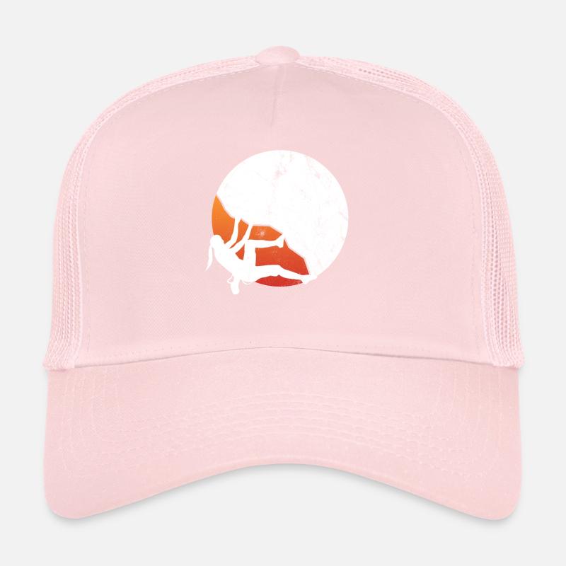 Vintage Climbing Bouldering Trucker Cap