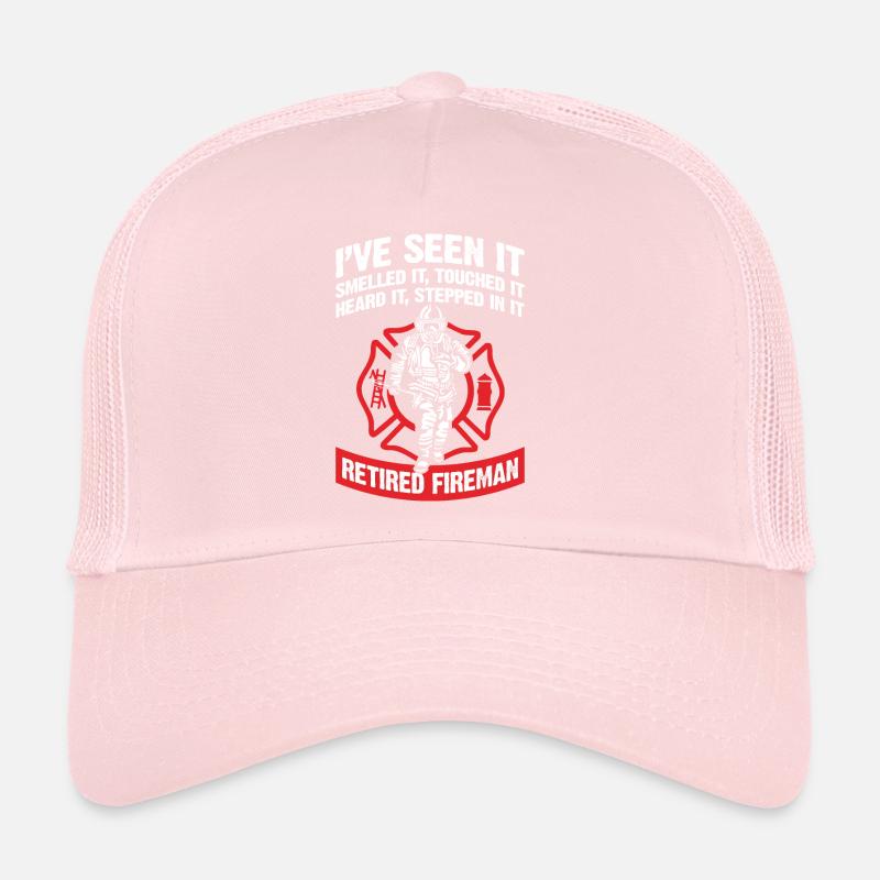 Pompier Retraite Retraite Pension retraités Pompiers Casquette trucker 