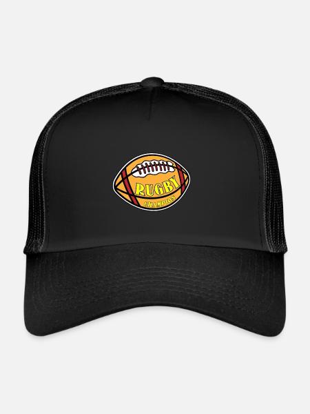 Rugby Campion - Rugby - Trucker Cap - Schwarz/Schwarz