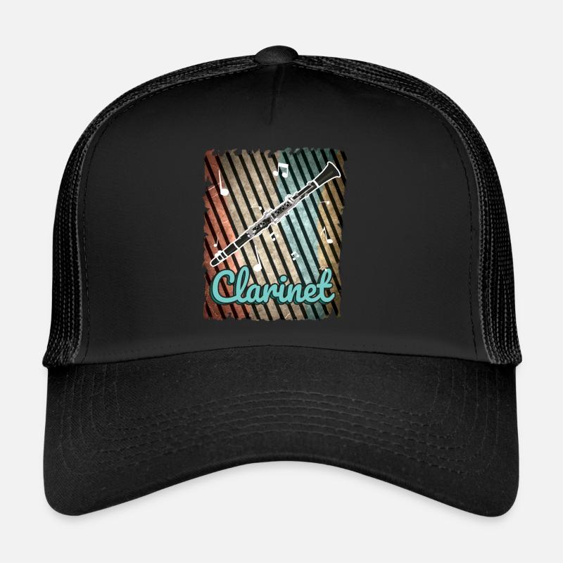 clarinet - Trucker Cap - black/black