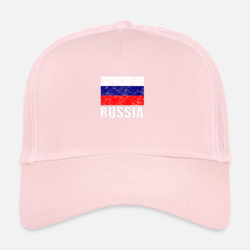 Drapeau russe Casquette trucker 