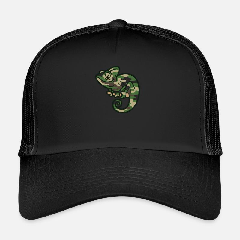 Chameleon Camouflage Funny Gift Trucker Cap