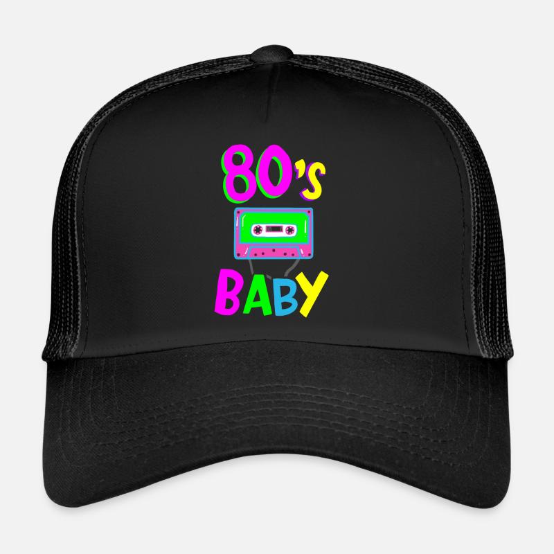 Années 80 Casquette trucker 