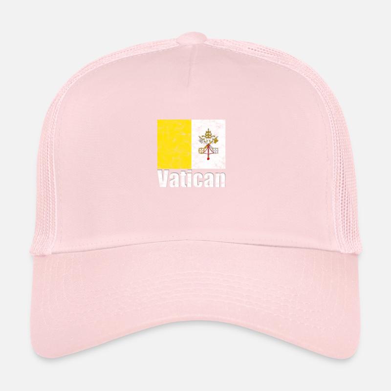 Millésime drapeau vatican Casquette trucker 