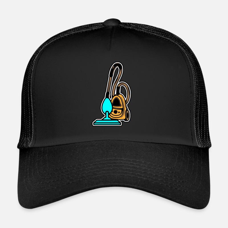 vacuum cleaner - Trucker Cap - black/black