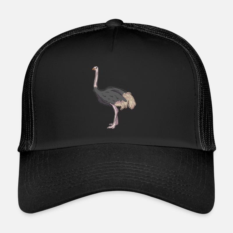 Strauß-Illustration Trucker Cap