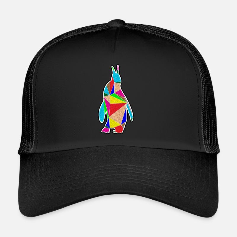 Geometric Penguin Geometric Trucker Cap