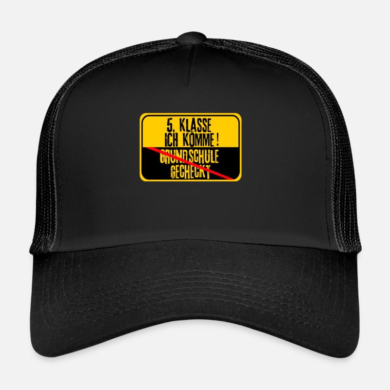 5. klasse ich komme Grundschule Abschluss Schule Trucker Cap