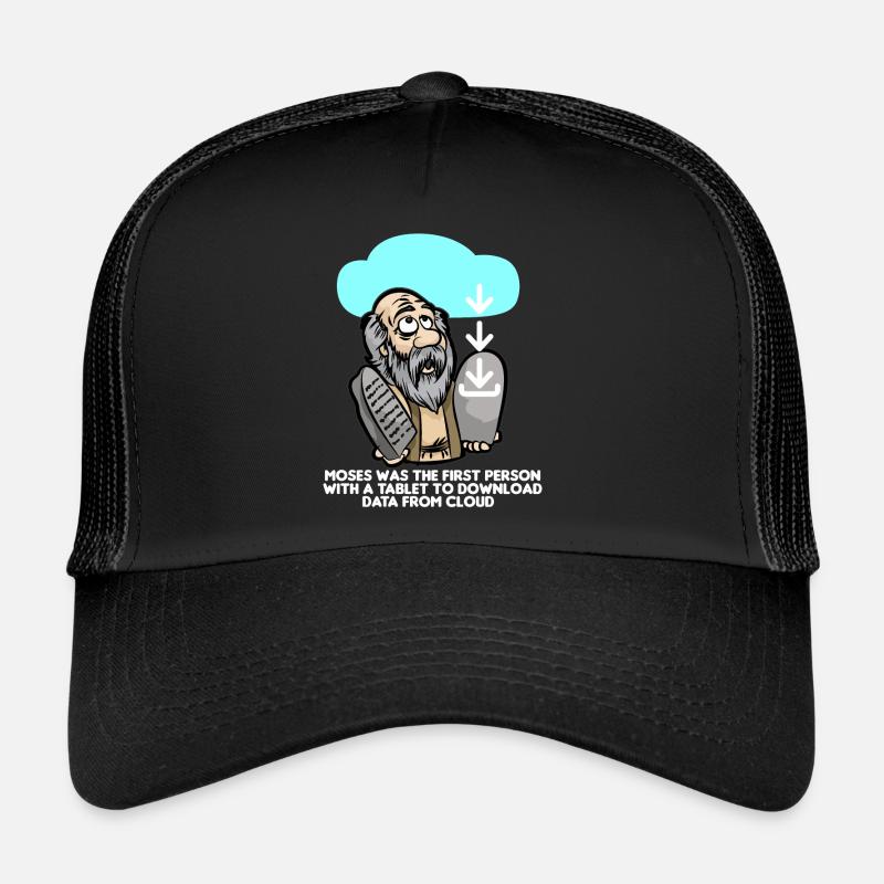 TÉLÉCHARGER MOSES Cloud Computing informatique informaticien Casquette trucker 