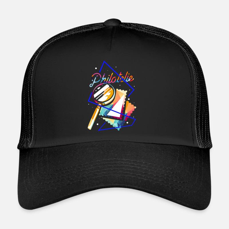 Philatélie polygone Casquette trucker 