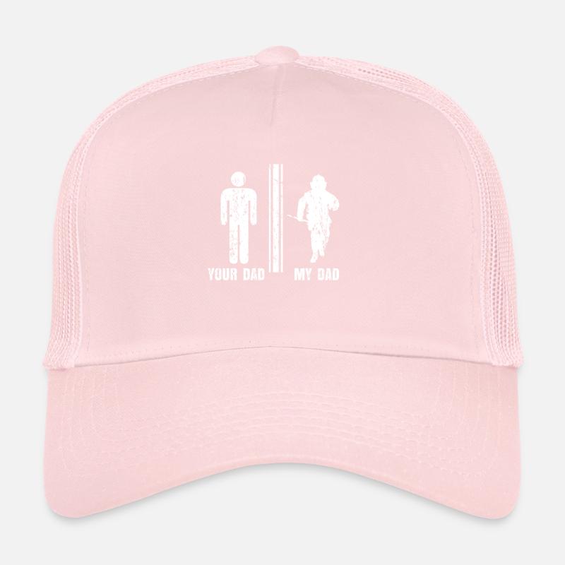 Papa pompier cadeau Casquette trucker 