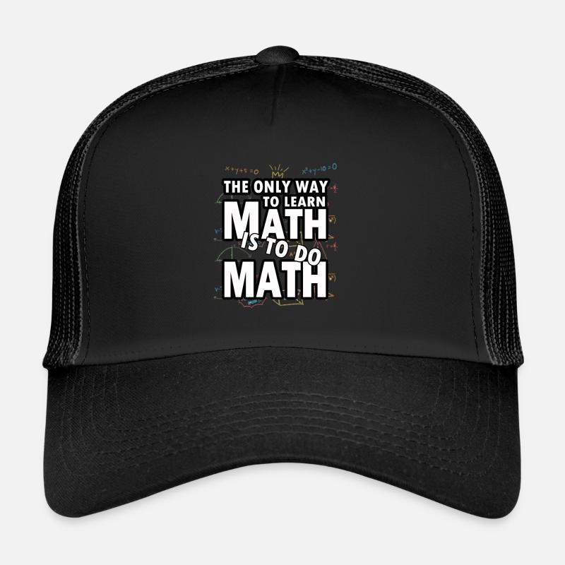 Mathématiques Maths Mathématicien expérience cadeau Casquette trucker 