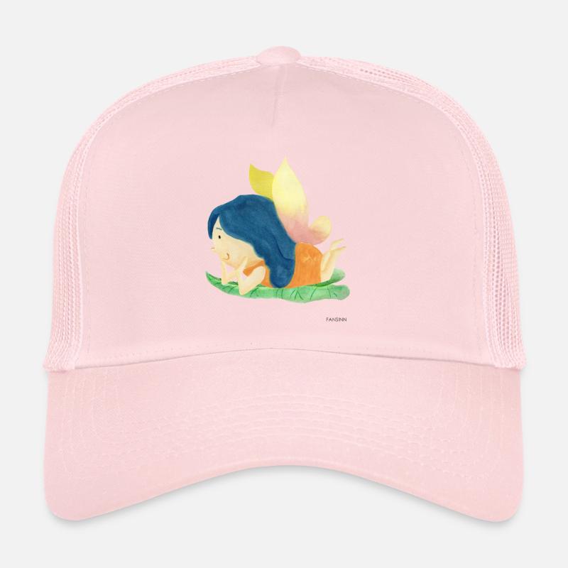 Fee Elfe Garten Märchen Mädchen Blume Geschenk Trucker Cap