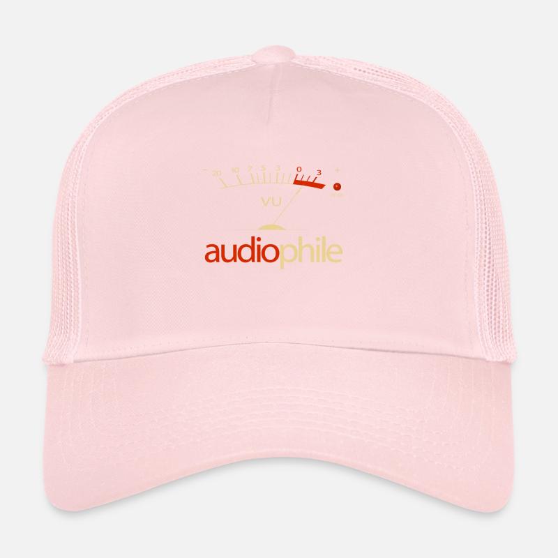 VU Meter Hi-Fi Vintage Stereo Audiophile Casquette trucker 