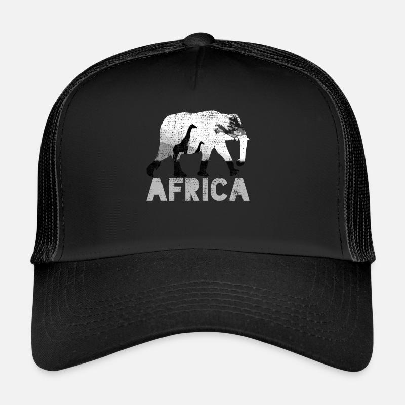 Africa - Trucker Cap - black/black