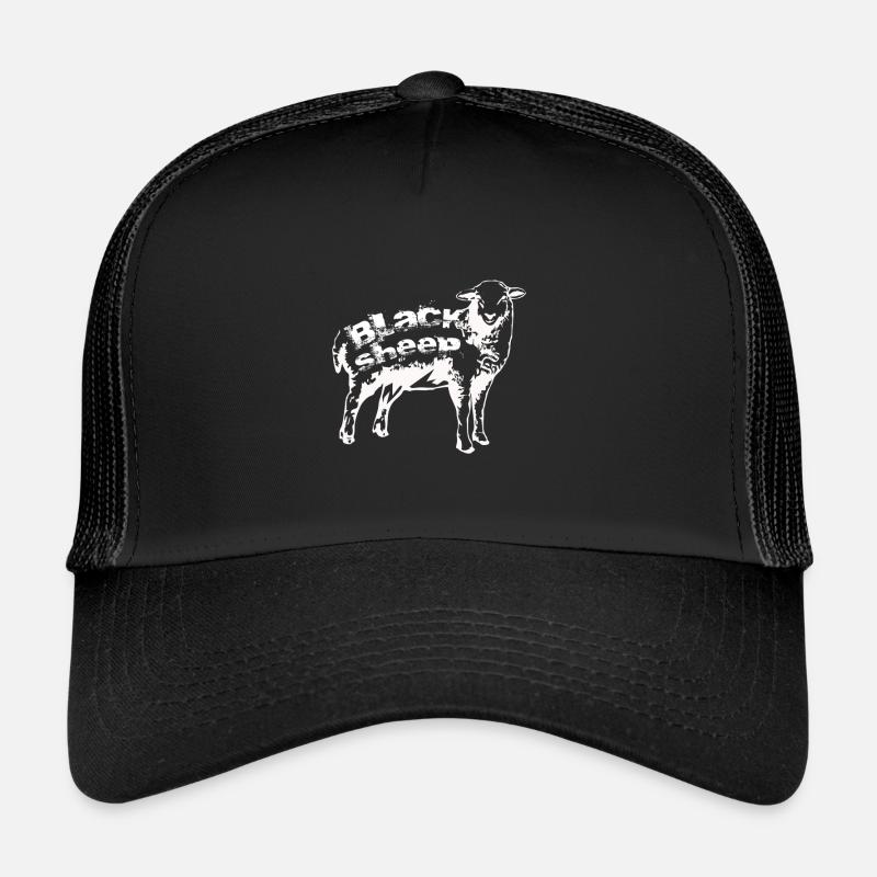 Mouton noir Casquette trucker 