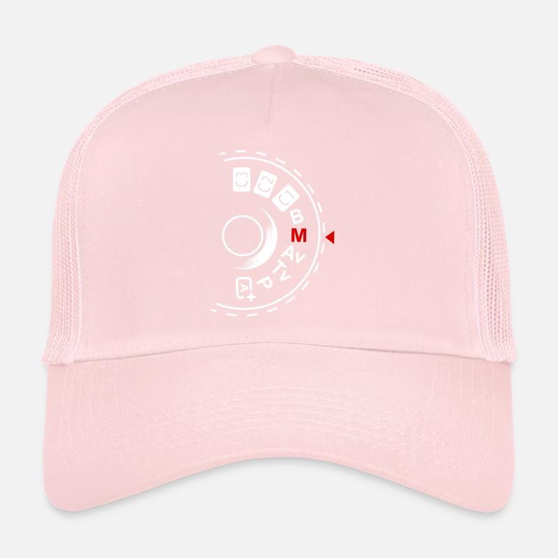 Shoot Manual Photography Lovers graphic Trucker Cap