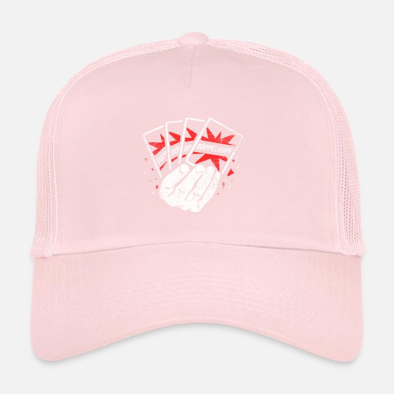 Doppelkopf Geschenk Trucker Cap