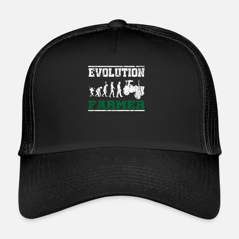 Evolution du paysan tracteur Casquette trucker 