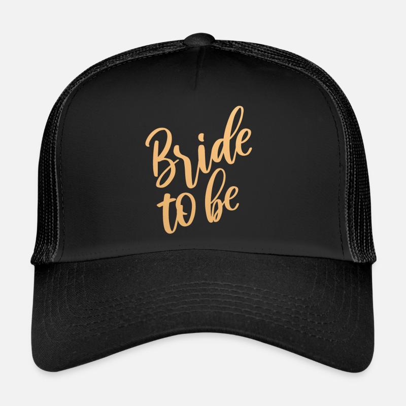 Mariée - Bachelorette - Or - Mariée pour être Casquette trucker 