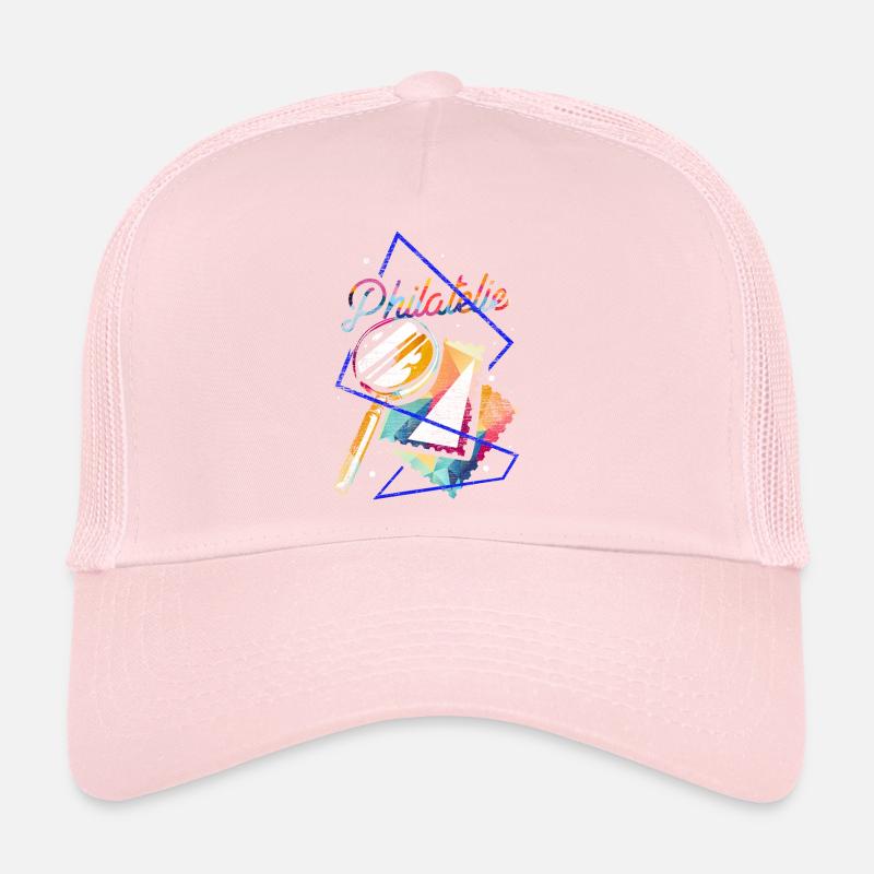 Philatélie cadeau polygone Casquette trucker 