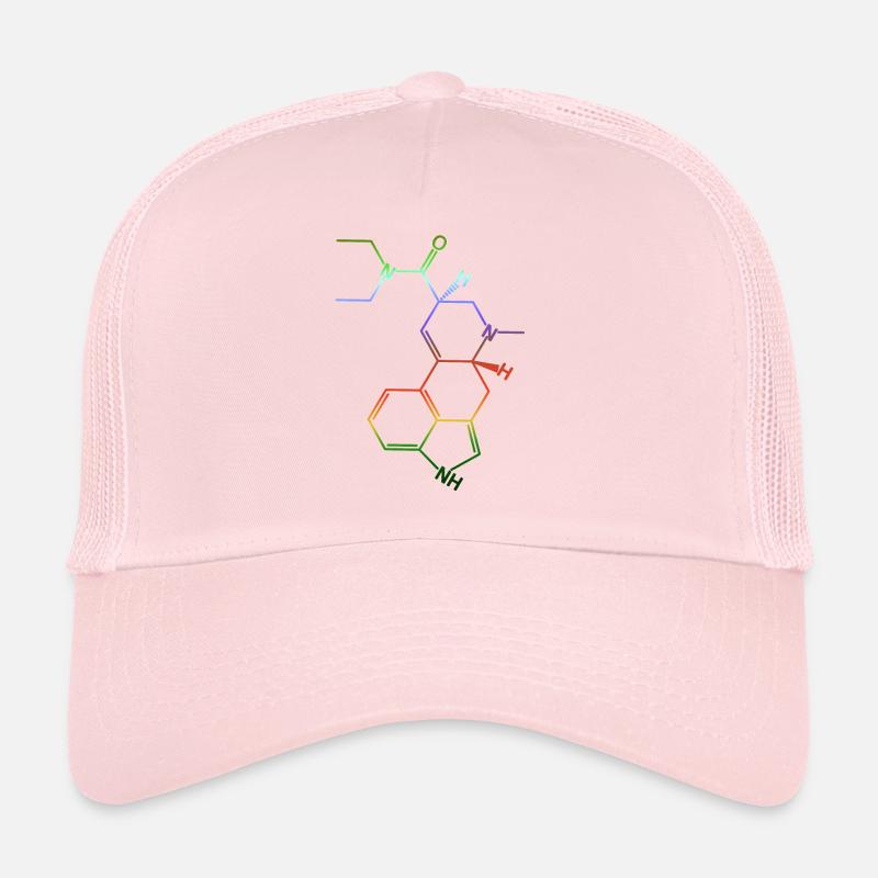 LSD structural formula molecule A. Hofmann Bicycle Day Trucker Cap