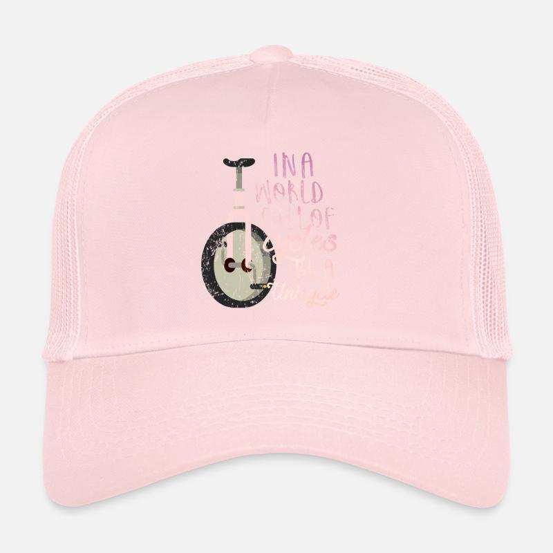 Fahrrad Einrad Casquette trucker 