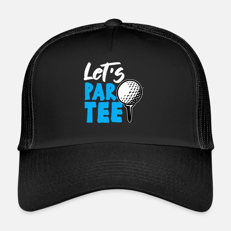 LETS PAR TEE Golfer Golf Golfschwung Party Humor Trucker Cap