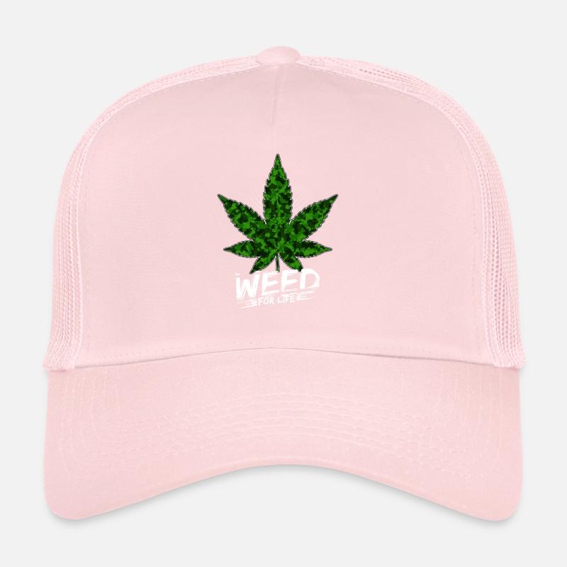 Weed Trucker Cap