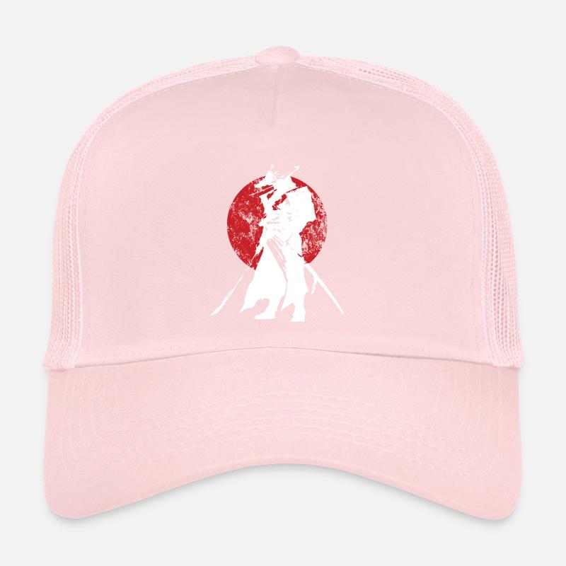 Samouraï Guerrier Épée Rétro Japonaise Casquette trucker 