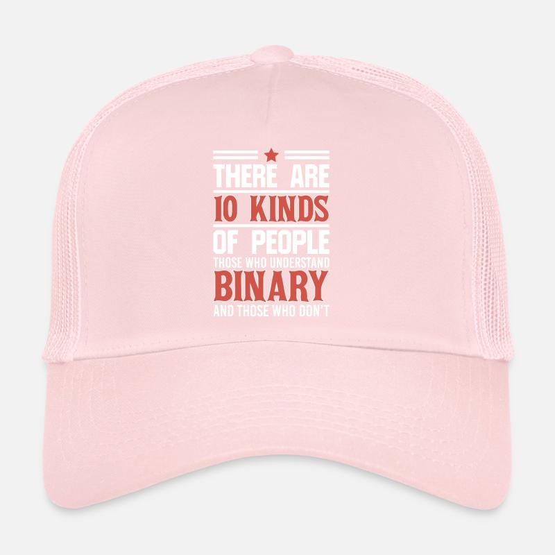 Grundlegendes zu Binary Computer Code Coding Geek Trucker Cap