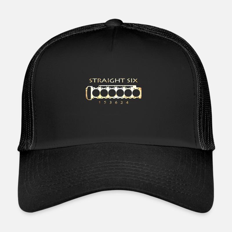 Six-cylinder in-line engine Trucker Cap