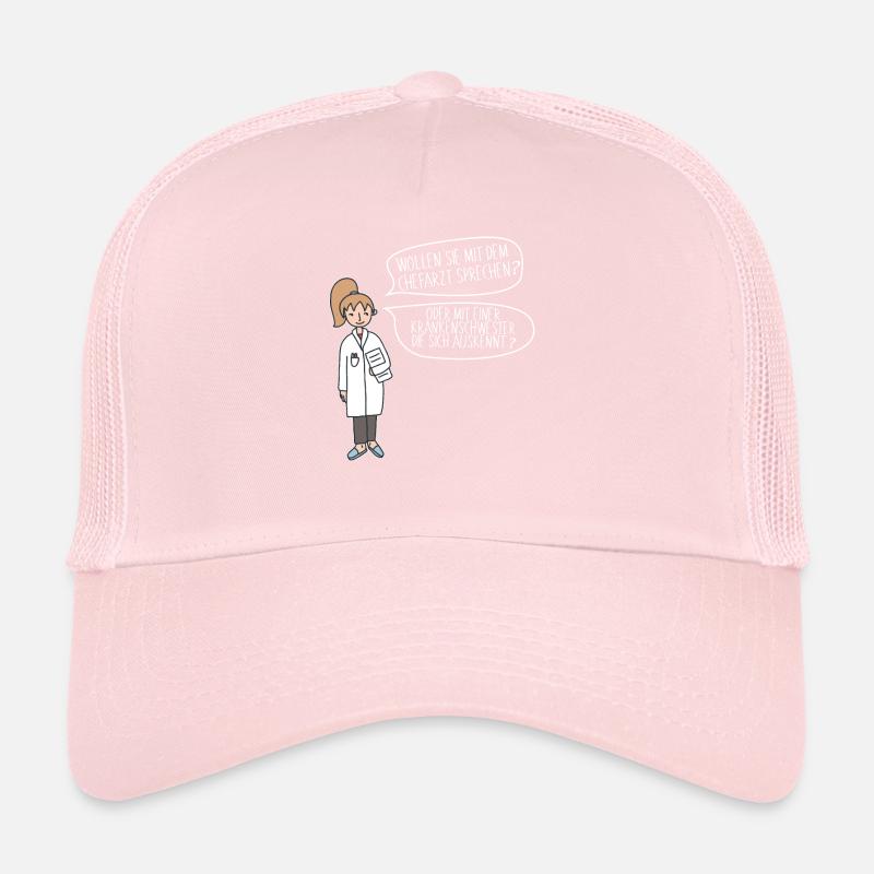 WOLLEN SIE MIT DEM CHEFARZT SPRECHEN? Trucker Cap