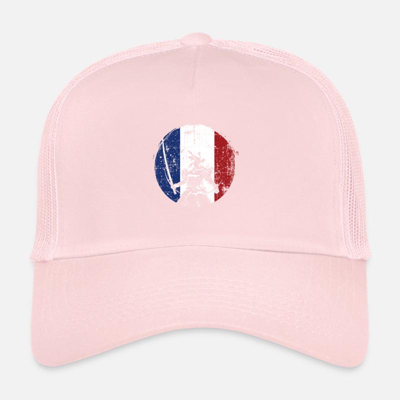 Samurai Frankreich Krieger Trucker Cap