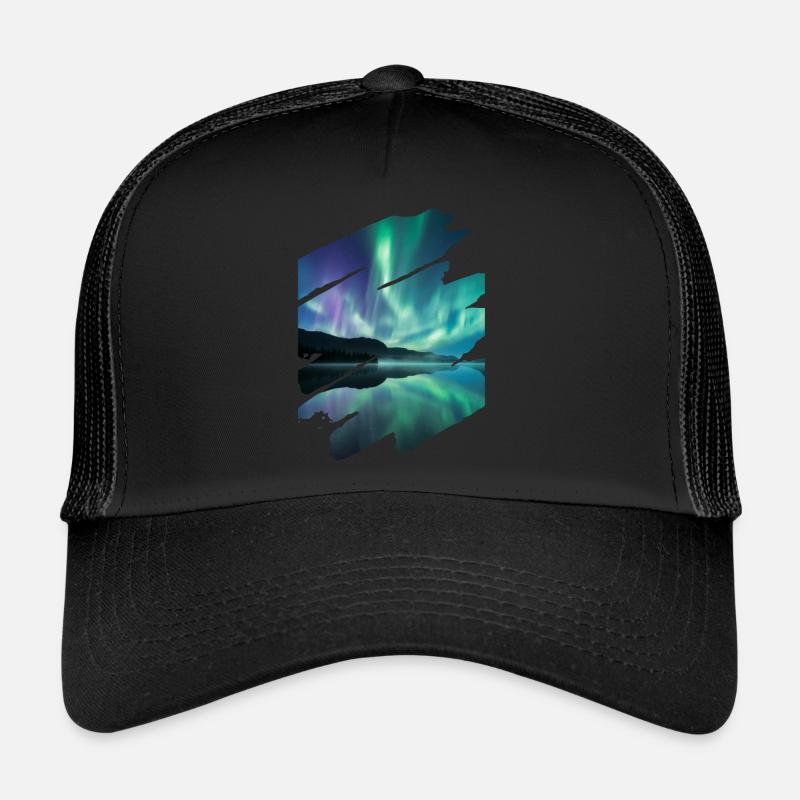 Aurora borealis Trucker Cap