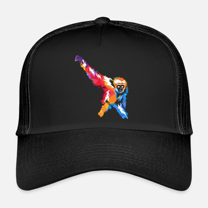 gibbon - Trucker Cap - black/black