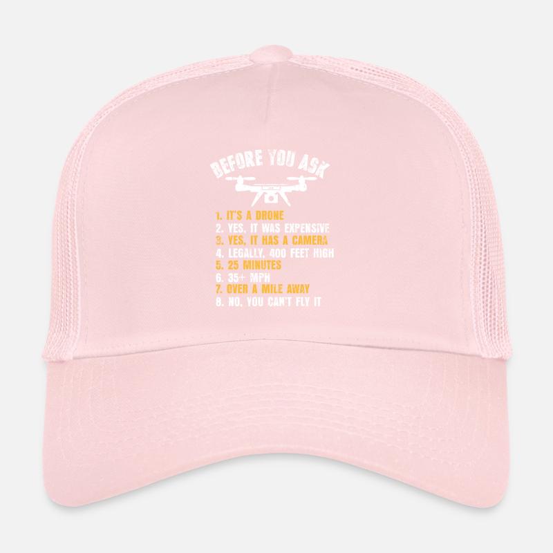 Question drone Casquette trucker 