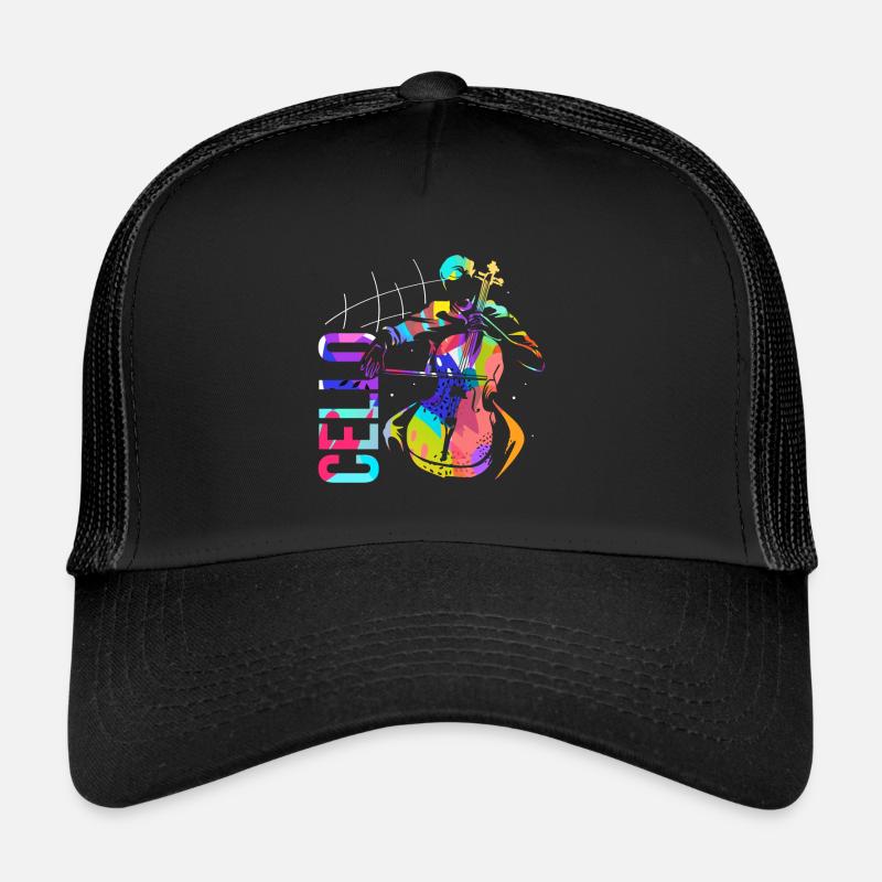 Cello - Trucker Cap - Schwarz/Schwarz