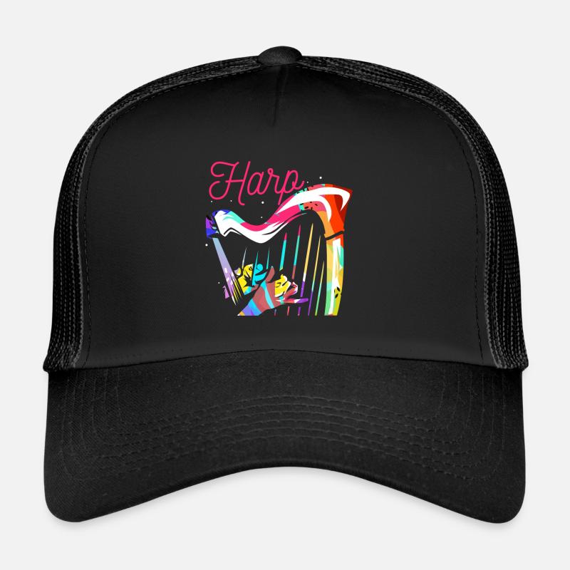 harpe Casquette trucker 