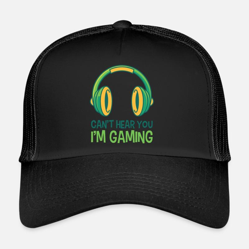 Gaming Headset, Gift Gaming Video Game Nerd Trucker Cap