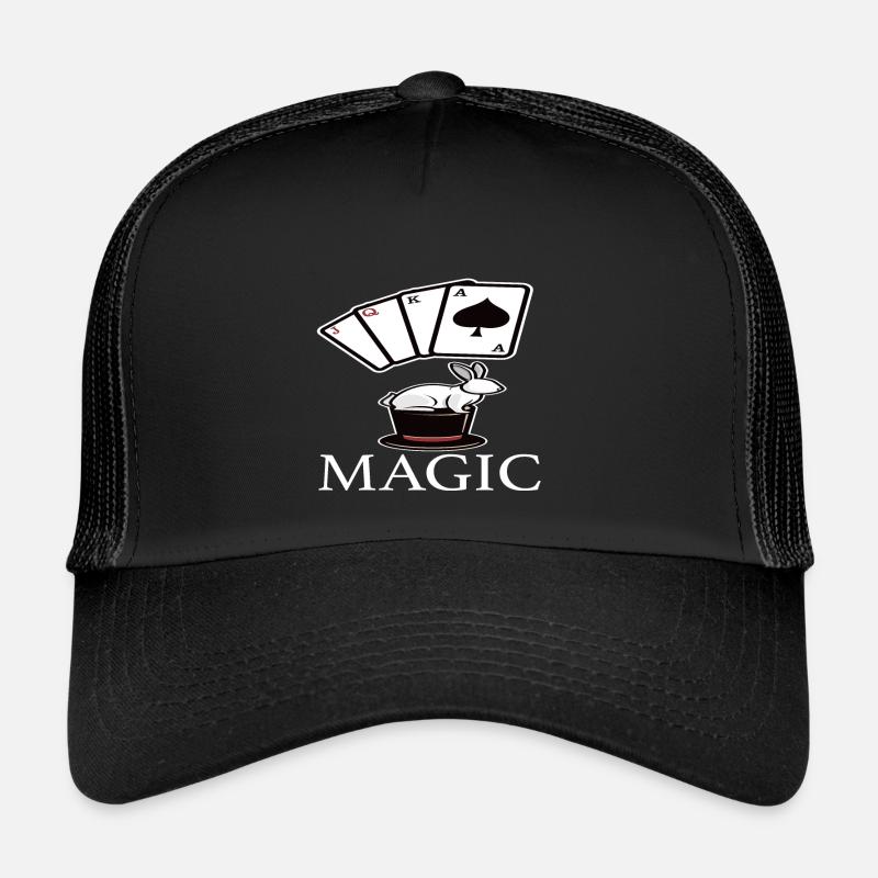Magic - Trucker Cap - black/black