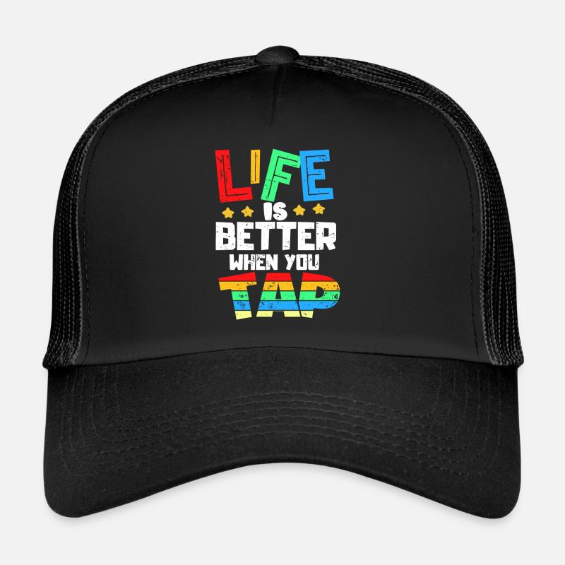 Tap, dance, tap-dance Trucker Cap