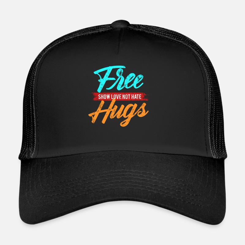 Hug love Trucker Cap