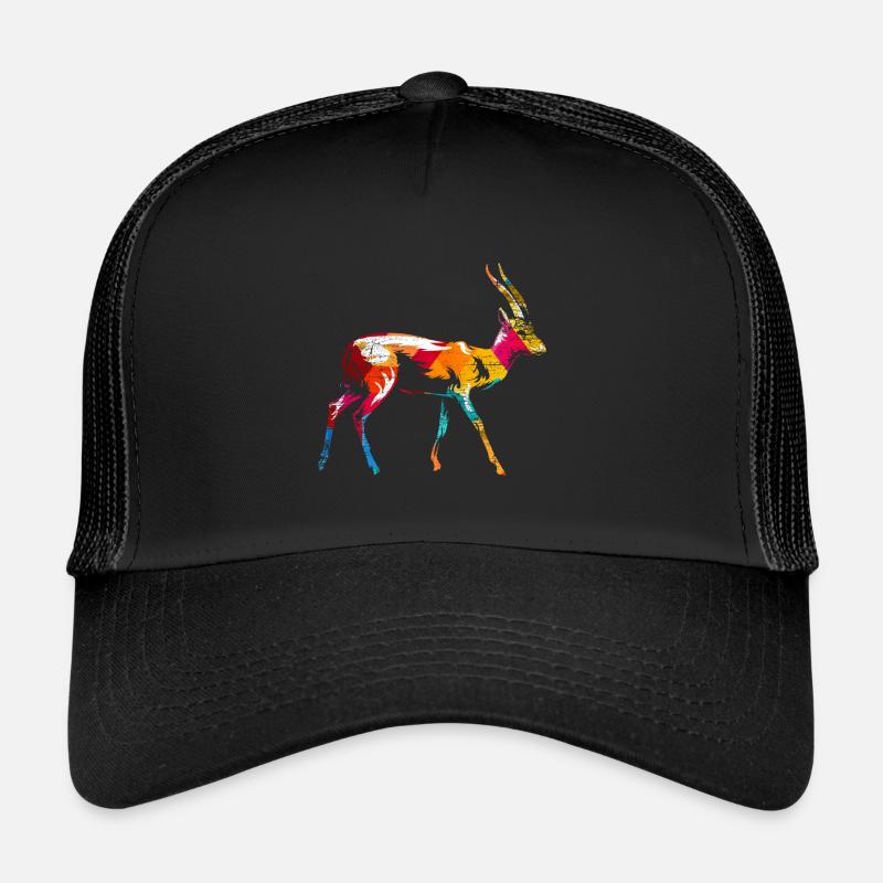 Gazelle - Trucker Cap - Schwarz/Schwarz