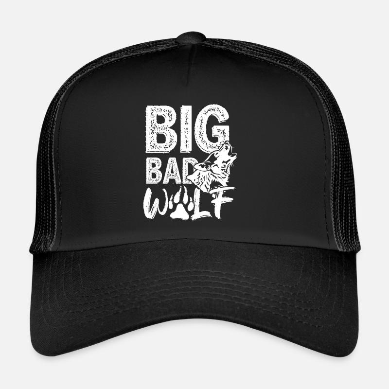 Big Bad Wolf Predator Pack Animal Isegrim Gift Trucker Cap