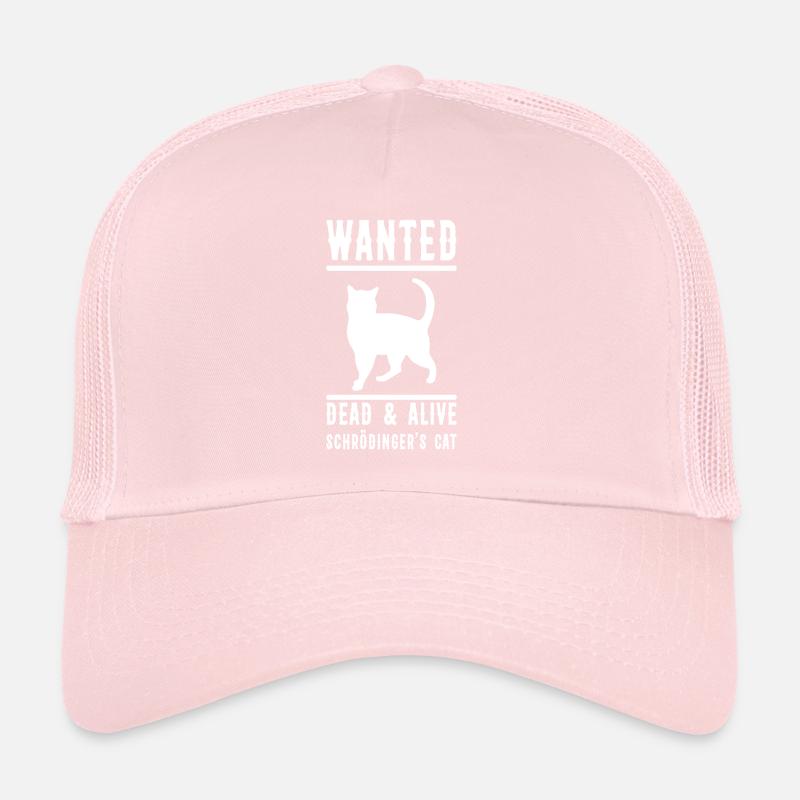 Wanted Schrödingers Katze Trucker Cap