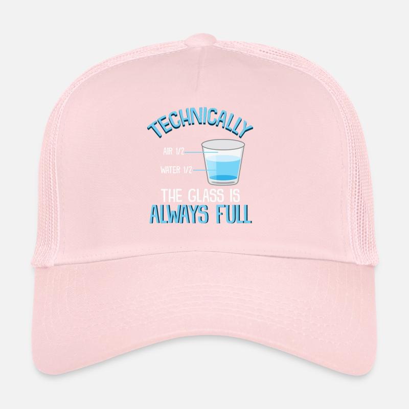 Motivation Optimismus Vollglas Trucker Cap
