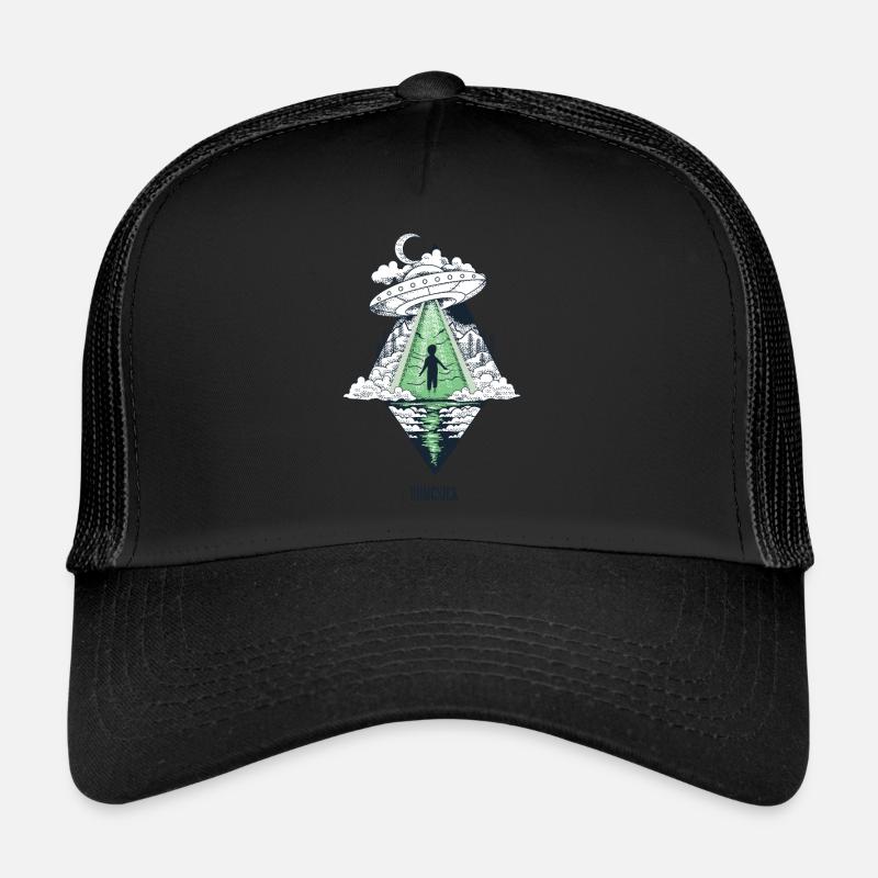 Homesick - Homesick for alien worlds - Trucker Cap - black/black